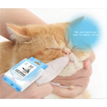 Productos para mascotas toalla mascota hipoalergénico toallitas para gatos desodorización aseo toallitas para patas cuerpo trasero ojo removedor de manchas(China)