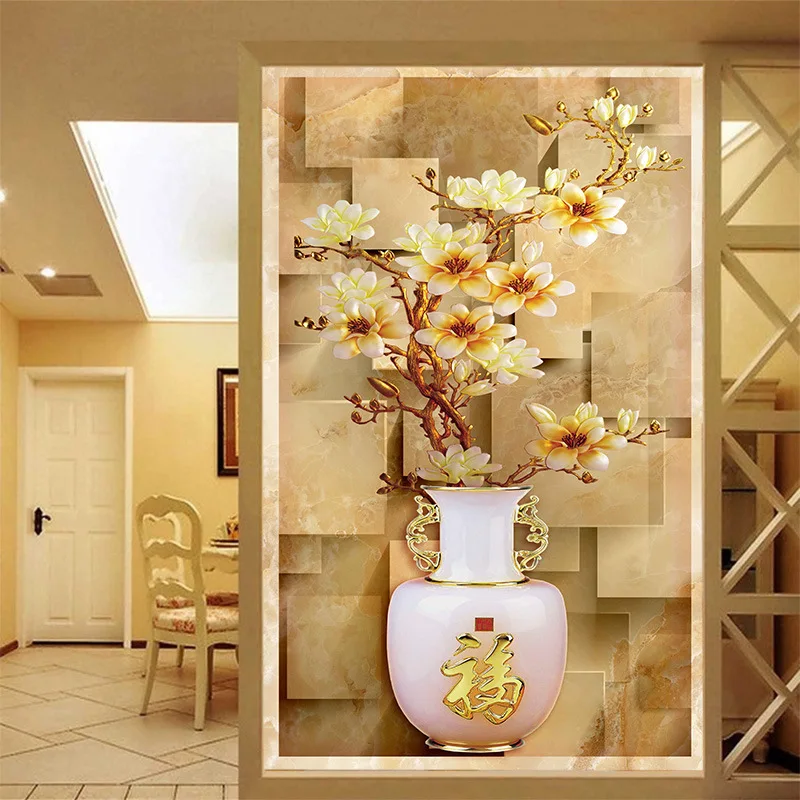 3d HD delicate royal precious floral vase photo mural silk cloth wallpaper for porch corridor screen wall decor wall covering
3d HD delicate royal precious floral vase photo mural silk cloth wallpaper for porch corridor screen wall decor wall covering