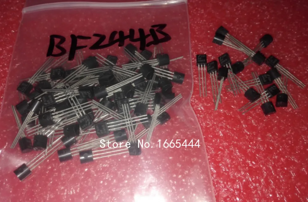 Бесплатная доставка! 50 шт./лот BF244B AMP RF N-CH 30V TO-92 244 BF244 Новый и оригинальный в