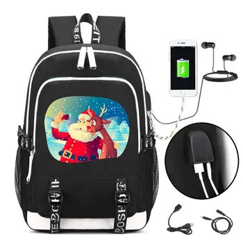 Santa makes a selfie Xmas Funny games Rucksack Backpack Bag W/ USB Port Travel Laptop Student School Bags
Santa makes a selfie Xmas Funny games Rucksack Backpack Bag W/ USB Port Travel Laptop Student School Bags