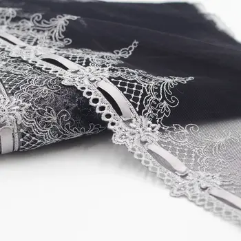 MLAEY 2yards/lot 20cm wide Embroidered Tulle Lace trim mesh lace Fabric ~black~Beautiful~high quality
MLAEY 2yards/lot 20cm wide Embroidered Tulle Lace trim mesh lace Fabric ~black~Beautiful~high quality