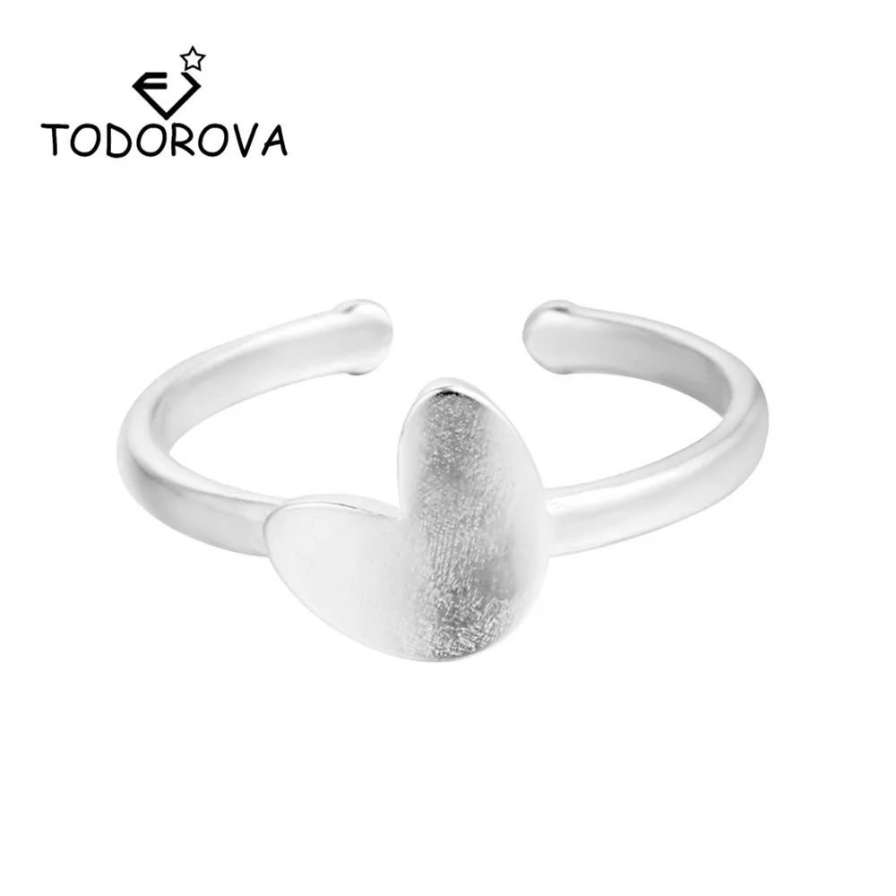 Todorova Fashion Love Heart Shape Rings for Women Adjustable Heart Finger Ring Female Bridal Wedding Jewelry Gifts
Todorova Fashion Love Heart Shape Rings for Women Adjustable Heart Finger Ring Female Bridal Wedding Jewelry Gifts