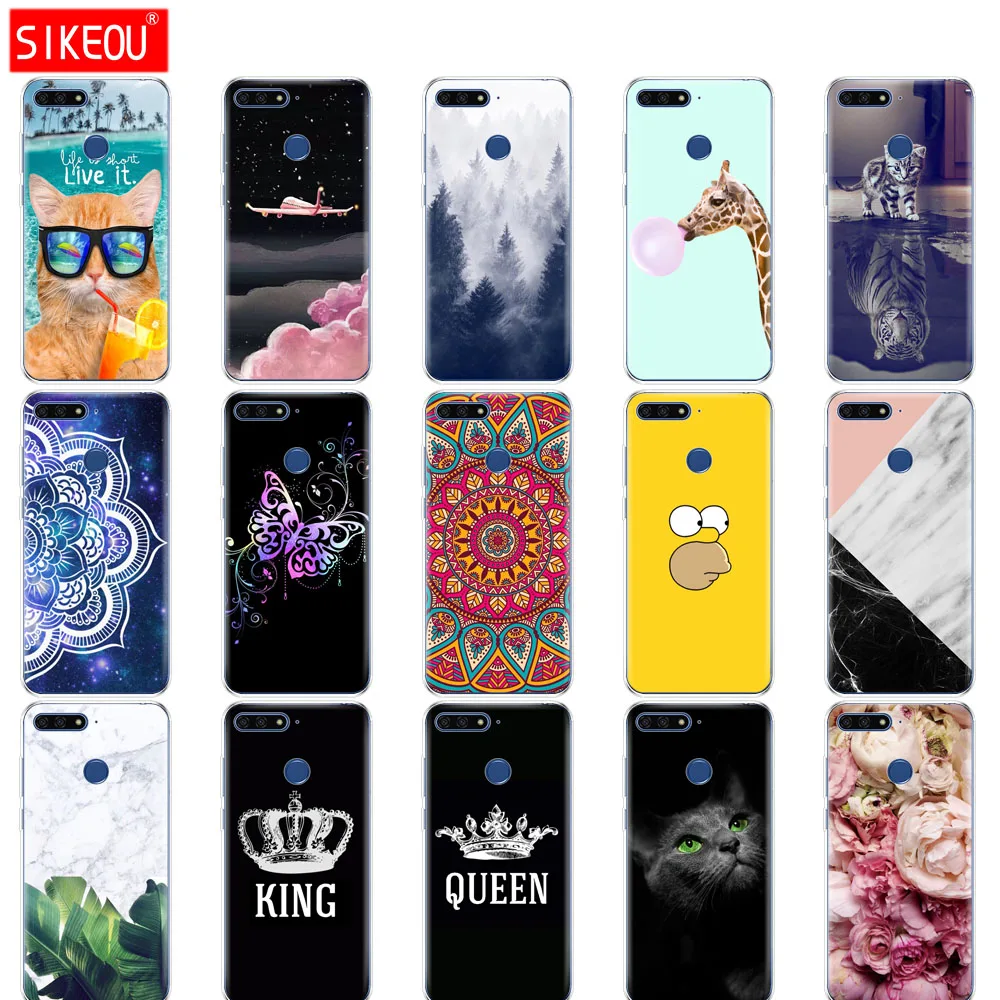 Silicone case For AUM-L41 5.7 inch Huawei Honor 7C Case Cover Honor 7C Pro 5.99" soft back cover Phone Case russian version
Silicone case For AUM-L41 5.7 inch Huawei Honor 7C Case Cover Honor 7C Pro 5.99" soft back cover Phone Case russian version