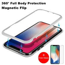 Magnetic Adsorption Case for IPhone X 8 PLUS 7 Plus Clear Tempered Glass + Built-in Magnet Case for IPhone 7 8 Metal Ultra Cover
Magnetic Adsorption Case for IPhone X 8 PLUS 7 Plus Clear Tempered Glass + Built-in Magnet Case for IPhone 7 8 Metal Ultra Cover