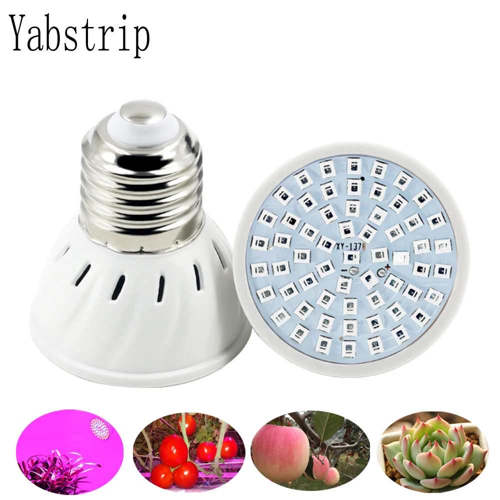 LED grow light plant lamp full Spectrum grow LED bulb E27 220V phyto lamp fitolamp for indoor seeding flower vegetable
LED grow light plant lamp full Spectrum grow LED bulb E27 220V phyto lamp fitolamp for indoor seeding flower vegetable