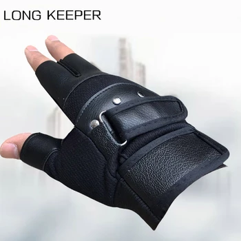 Long Keeper Gloves Men Women Half Finger PU Leather Mittens Outdoor Sports Non-slip Breathable Tactical Guantes Ciclismo
Long Keeper Gloves Men Women Half Finger PU Leather Mittens Outdoor Sports Non-slip Breathable Tactical Guantes Ciclismo