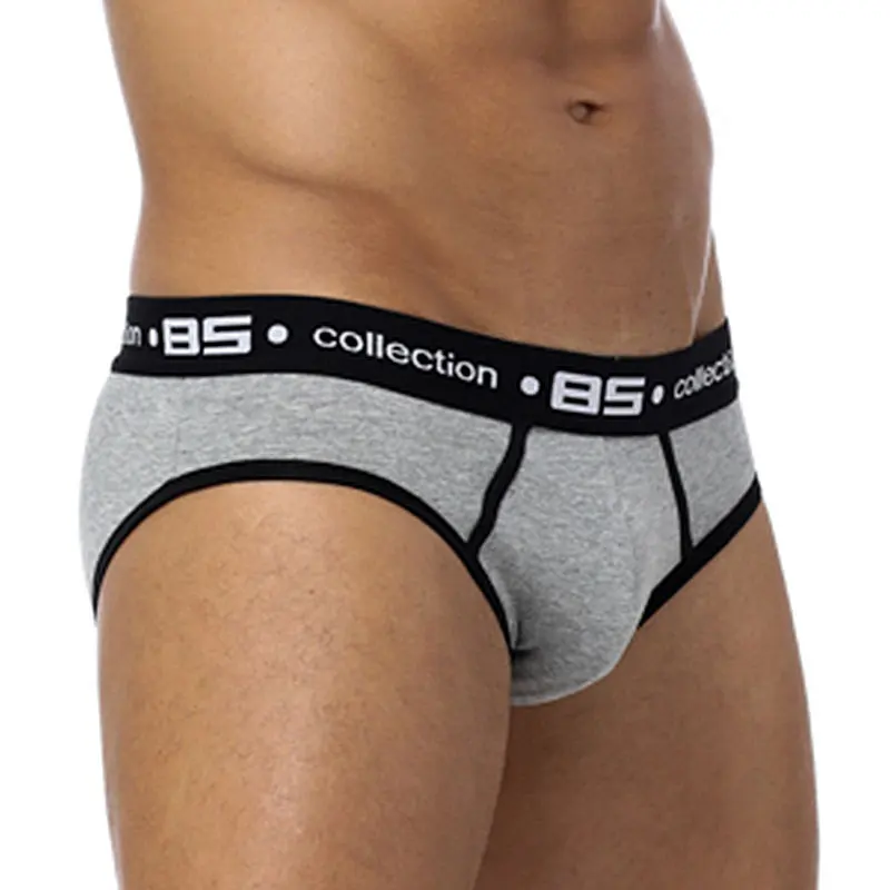 BS Sexy Men Underwear Briefs Men Breathable Pure Cotton Underpants Mens Slip Briefs Brand Cueca Male Panties Mens Shorts BS106
BS Sexy Men Underwear Briefs Men Breathable Pure Cotton Underpants Mens Slip Briefs Brand Cueca Male Panties Mens Shorts BS106