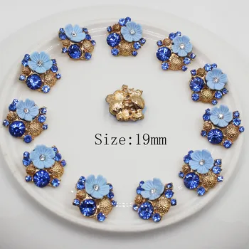 New 19mm Blue Resin Roses Shank Button Golden Metal Wedding Bride Holding Flowers Decorate Hair Accessories Scrapbooking
New 19mm Blue Resin Roses Shank Button Golden Metal Wedding Bride Holding Flowers Decorate Hair Accessories Scrapbooking