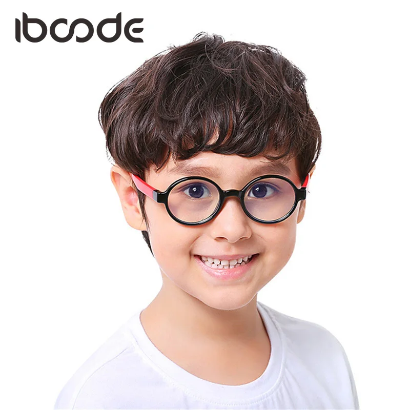 iboode Round Silicone Children Soft Glasses Blu-Ray Proof Clear Lens for Boys Girls Eyewear Protect Glasses Goggle Comfortable
iboode Round Silicone Children Soft Glasses Blu-Ray Proof Clear Lens for Boys Girls Eyewear Protect Glasses Goggle Comfortable