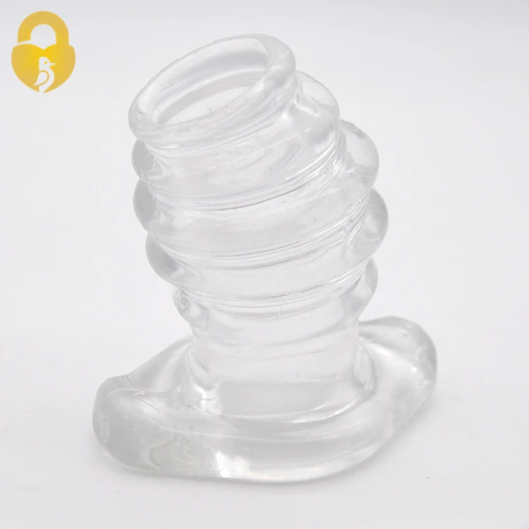 Задержанный мужской гибкий TPR мягкий корпус целомудрия клетка для пениса Кольца