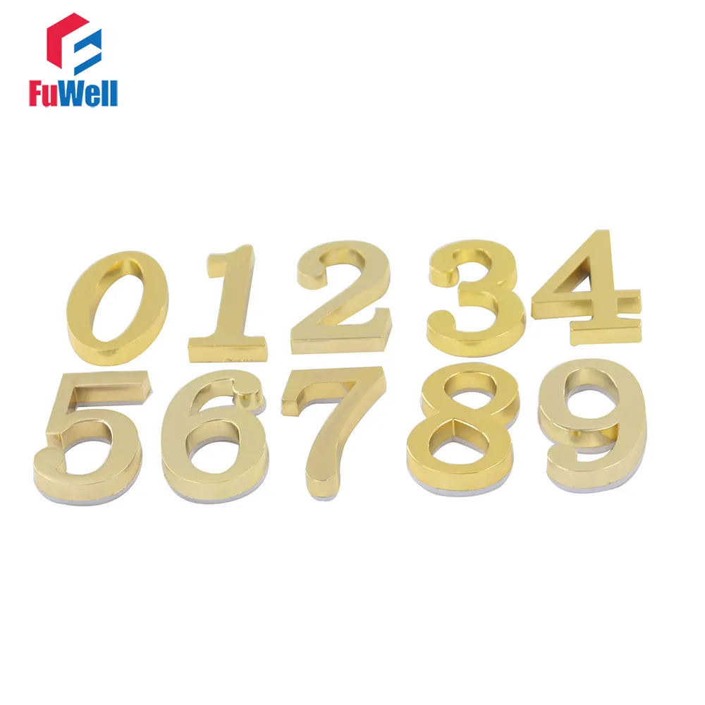 1pc Door Plate Alloy Golden 50mm Adhesive Sticker 0/1/2/3/4/5/6/7/8/9# Optional Hotel Apartment Gate Door Digital House Number
1pc Door Plate Alloy Golden 50mm Adhesive Sticker 0/1/2/3/4/5/6/7/8/9# Optional Hotel Apartment Gate Door Digital House Number