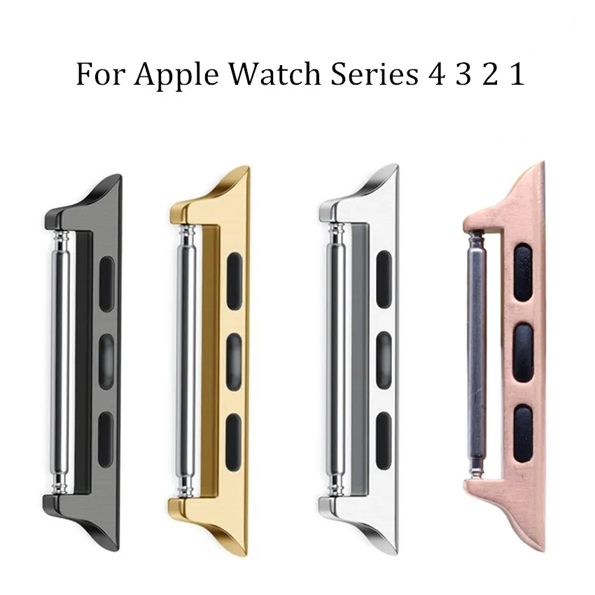 Seamless Metal Aluminum Adapter For Apple Watch 38mm 42mm Strap Watchband Connector Linker For iwatch 4 40mm 44mm Series 3 2 1
Seamless Metal Aluminum Adapter For Apple Watch 38mm 42mm Strap Watchband Connector Linker For iwatch 4 40mm 44mm Series 3 2 1
