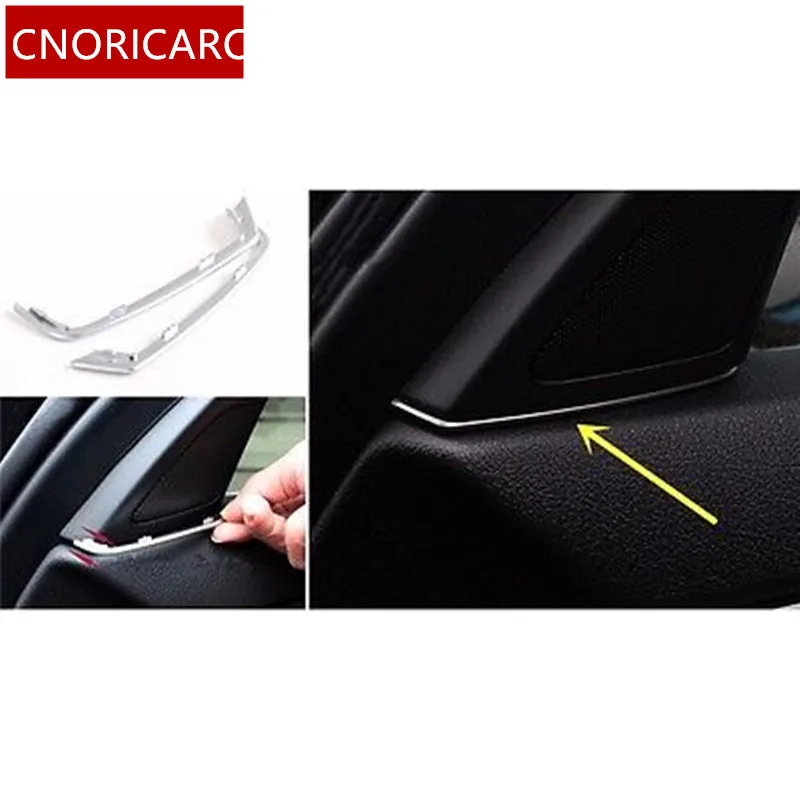 CNORICARC Car Front Door Stereo Decal Cover Trim Audio Tweeter Trim for BMW 5 series f10 525 520 2011-17 Chrome ABS
CNORICARC Car Front Door Stereo Decal Cover Trim Audio Tweeter Trim for BMW 5 series f10 525 520 2011-17 Chrome ABS