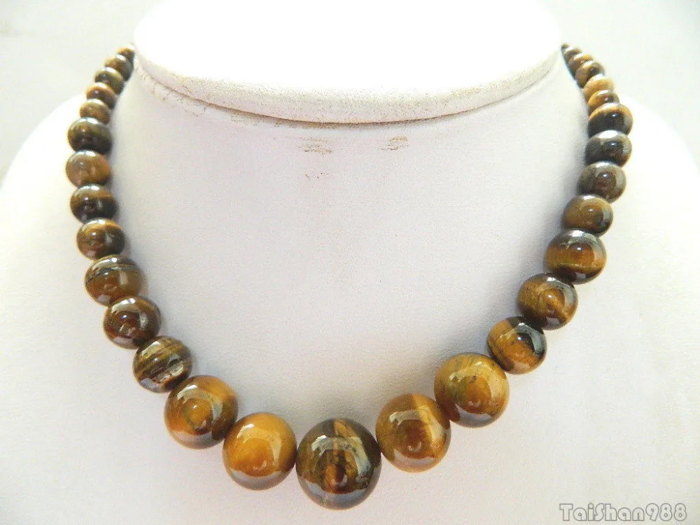 FREE SHIPPING>>>@@ AS3402 Real Natural Tigereye Tiger's Eye Tower Beads Necklace
FREE SHIPPING>>>@@ AS3402 Real Natural Tigereye Tiger's Eye Tower Beads Necklace