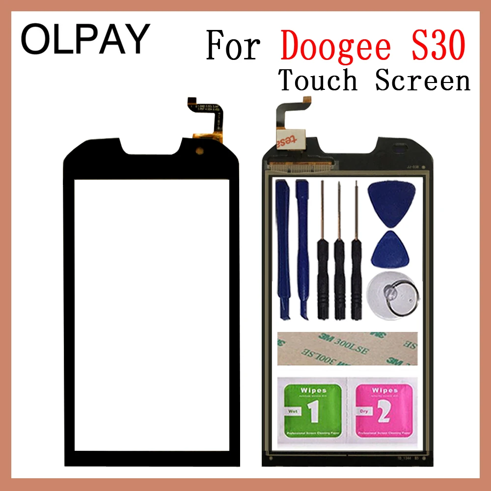 Переднее стекло для телефона AAA 5 0 дюйма Для Doogee S30 S 30 сенсорный экран дигитайзер