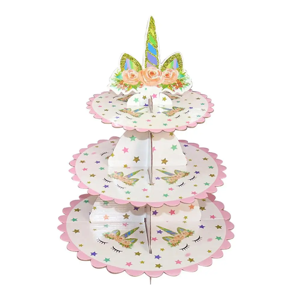 3 Tier Unicorn Cardboard Cupcake Stand Dessert Cupcake Holder for Baby Shower Gender Reveal Party
3 Tier Unicorn Cardboard Cupcake Stand Dessert Cupcake Holder for Baby Shower Gender Reveal Party