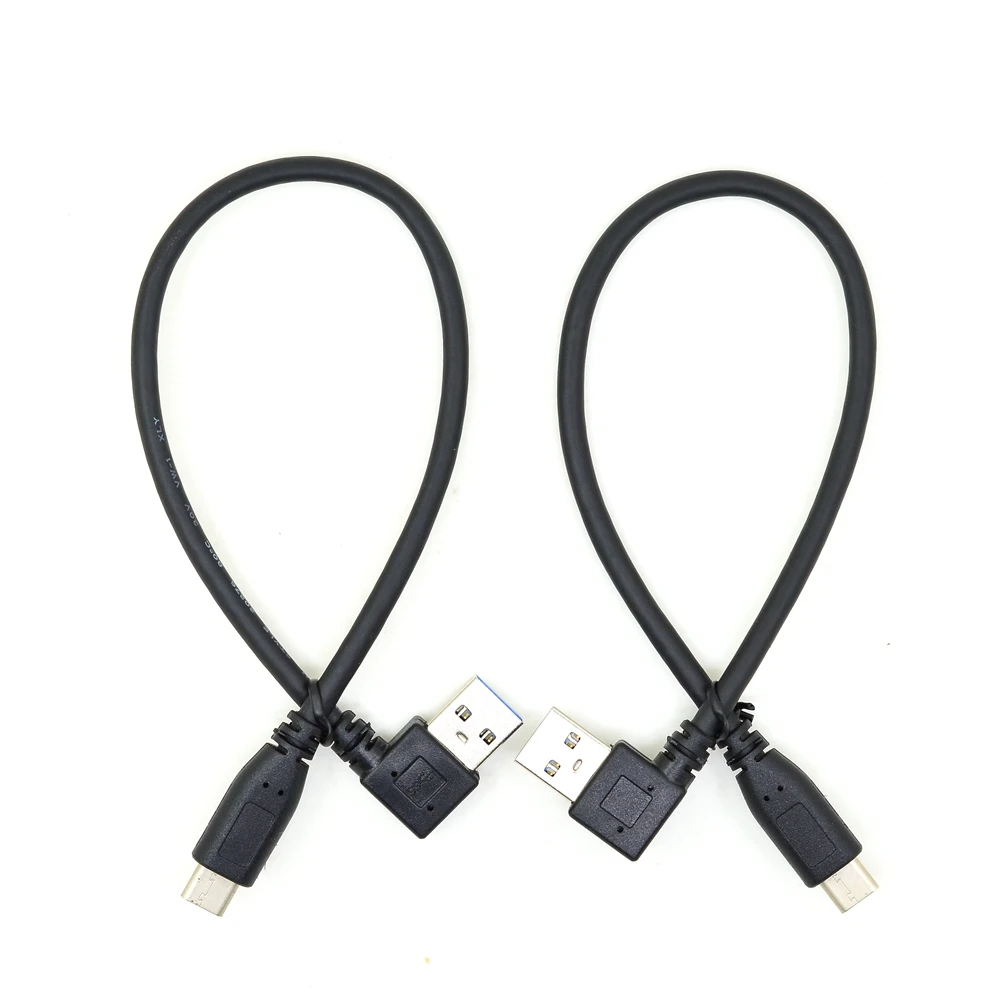 USB C Cable USB 3.0 A Left / Right Angle 90 degrees to USB 3.1 Type C Data Sync & Charge Cord USB-C Converter Adapter 25cm
USB C Cable USB 3.0 A Left / Right Angle 90 degrees to USB 3.1 Type C Data Sync & Charge Cord USB-C Converter Adapter 25cm