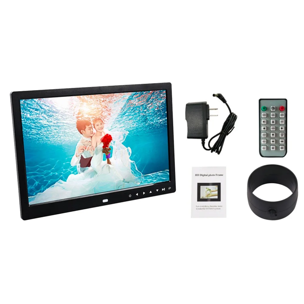 Multi-functional 13 Inch 1280*800 HD LED Digital Photo Frame High Resolution Digital Picture Frame Photo Album Frame Great Gift
Multi-functional 13 Inch 1280*800 HD LED Digital Photo Frame High Resolution Digital Picture Frame Photo Album Frame Great Gift