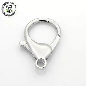 25pcs Metal Large Lobster Claw Clasps for Necklace Bracelet Making Findings 36x23x6mm, Hole: 3mm
25pcs Metal Large Lobster Claw Clasps for Necklace Bracelet Making Findings 36x23x6mm, Hole: 3mm