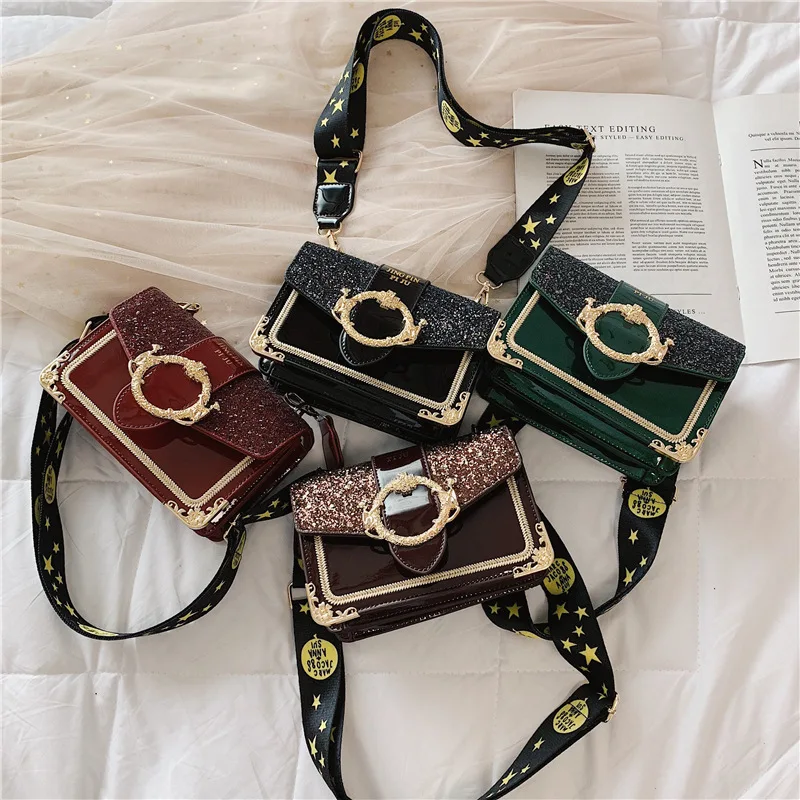 Fashion Sequin Flap Crossbody Shoulder bag for women handbags 2019 New Ladies Messenger Bags Purse female Totes bolsa feminina
Fashion Sequin Flap Crossbody Shoulder bag for women handbags 2019 New Ladies Messenger Bags Purse female Totes bolsa feminina