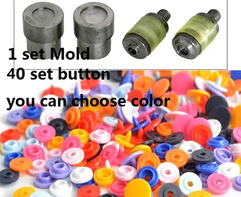 T3 Plastic Snap Button Dies Manual Install Tool Mold for Hand Press Green Machine +40 pcs colorful Plastic Snap button
T3 Plastic Snap Button Dies Manual Install Tool Mold for Hand Press Green Machine +40 pcs colorful Plastic Snap button