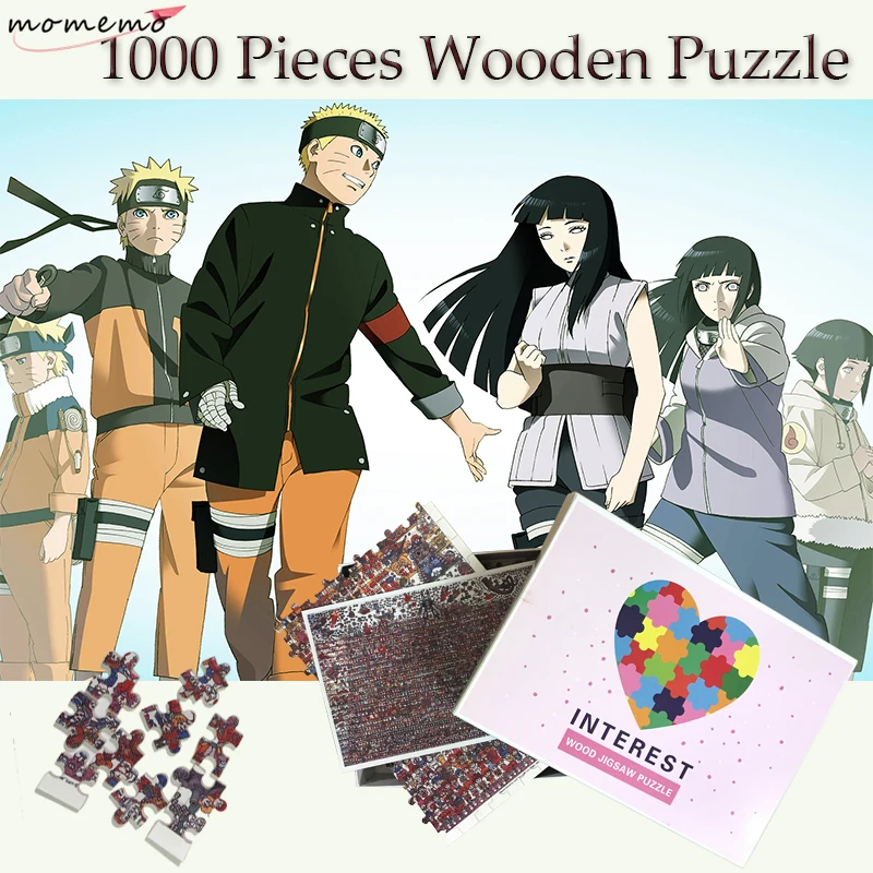 MOMEMO Naruto and Hinata Wooden Puzzle Jigsaw Puzzles 1000 Pieces for Adults Teenagers Kids Toys Cartoon Wooden Puzzle Games Toy
MOMEMO Naruto and Hinata Wooden Puzzle Jigsaw Puzzles 1000 Pieces for Adults Teenagers Kids Toys Cartoon Wooden Puzzle Games Toy