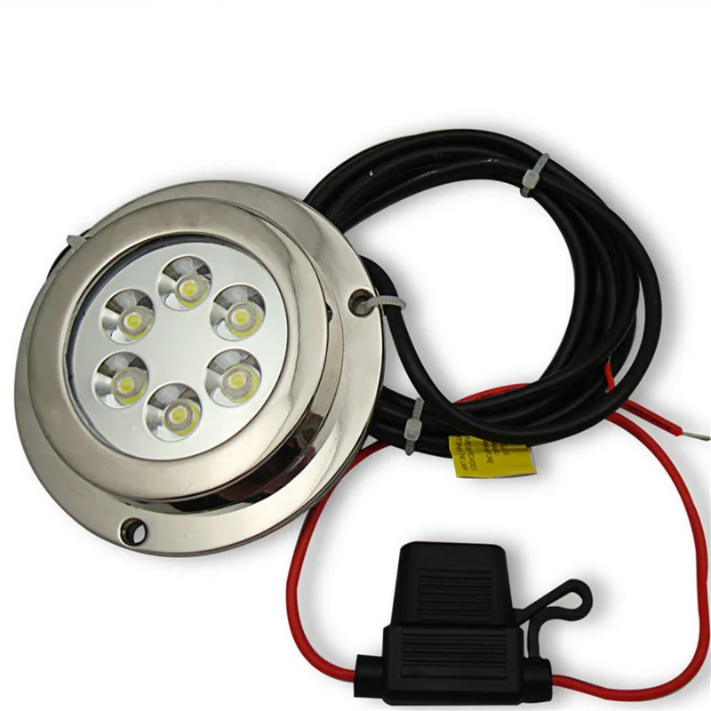 High Power Underwater Light 12W LED Marine Boat Yacht Lamp IP68 Waterproof 12V Light
High Power Underwater Light 12W LED Marine Boat Yacht Lamp IP68 Waterproof 12V Light