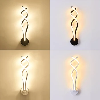 Modern LED Wall Lights Iron Bedside Wall Lamp Bedroom Living Room Corridor Lighting Decoration Wall Lamps Kitchen Fixtures Avize
Modern LED Wall Lights Iron Bedside Wall Lamp Bedroom Living Room Corridor Lighting Decoration Wall Lamps Kitchen Fixtures Avize