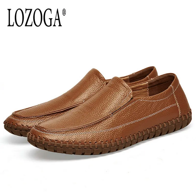 Lozoga Men Leather Shoes New Trending Casual Shoes Handmade Genuine Leather Loafers Slip on Design Soft Comfy Brown Flats
Lozoga Men Leather Shoes New Trending Casual Shoes Handmade Genuine Leather Loafers Slip on Design Soft Comfy Brown Flats