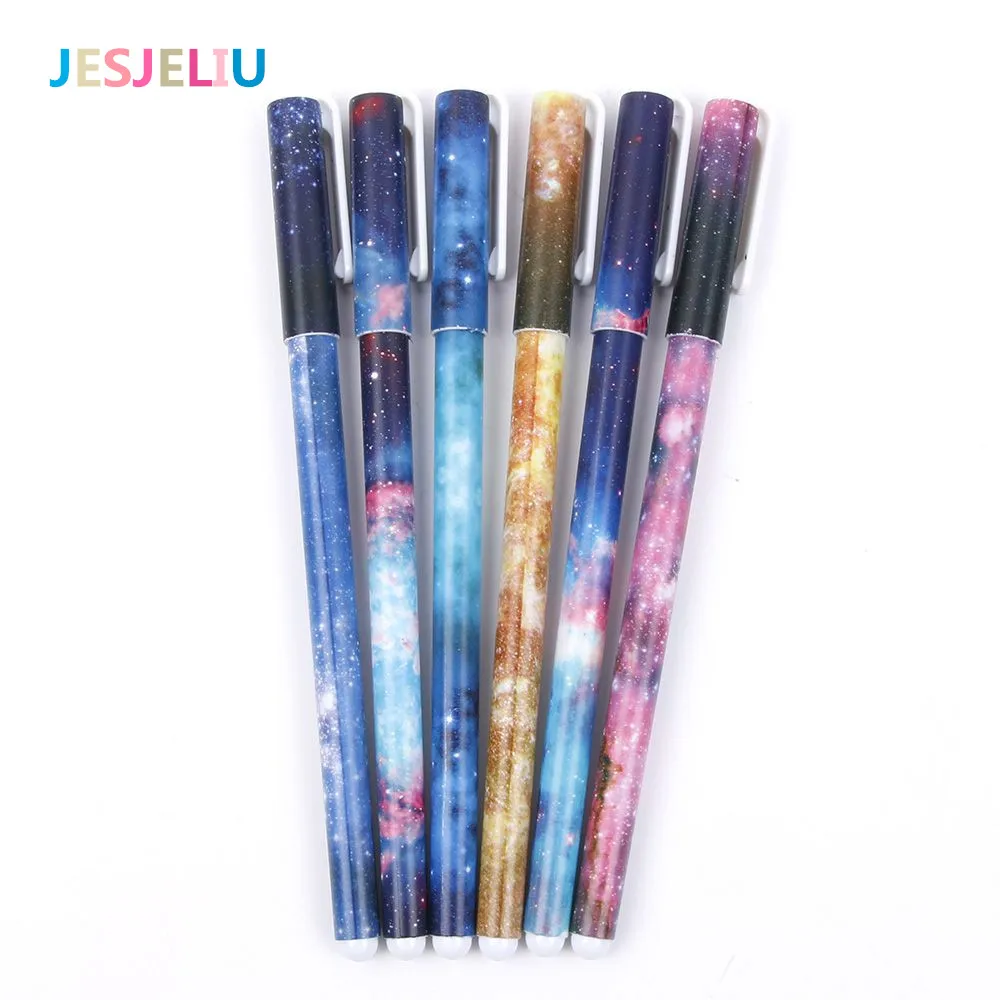 1 PC/6 PCS Creative Star Space Gel Pen Black Ink Writing Sign School Office Kids Gift Writing Pen
1 PC/6 PCS Creative Star Space Gel Pen Black Ink Writing Sign School Office Kids Gift Writing Pen