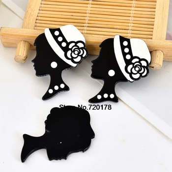 resin flatback cartoon lady Resin planar resin cabochon for DIY handmade materials 50pcs 35*27mm RET893
resin flatback cartoon lady Resin planar resin cabochon for DIY handmade materials 50pcs 35*27mm RET893