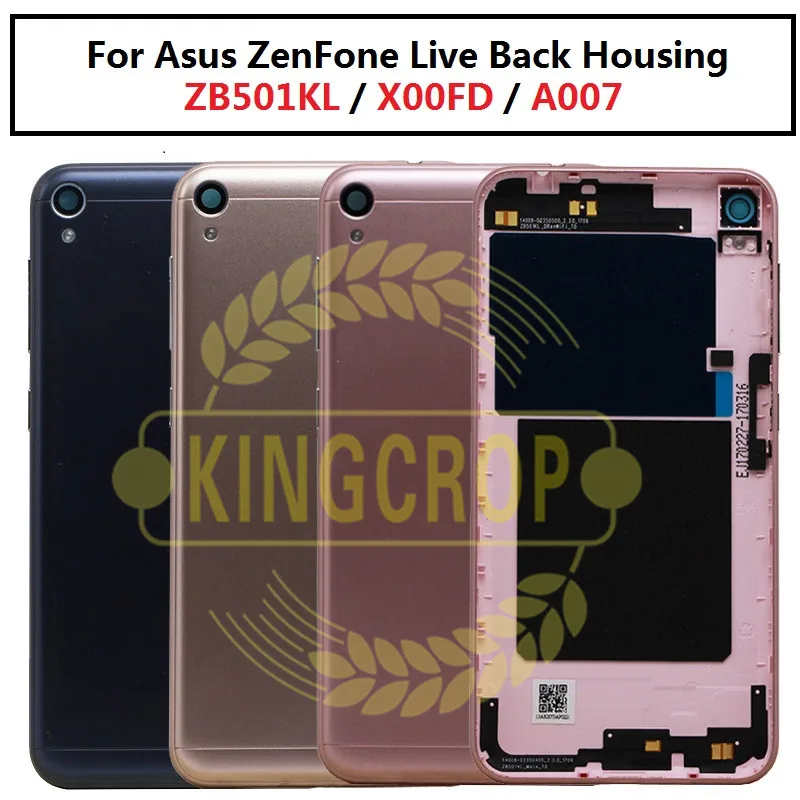 Гарантия новый корпус для Asus ZenFone Live ZB501KL X00FD A007 задняя крышка запасные части |