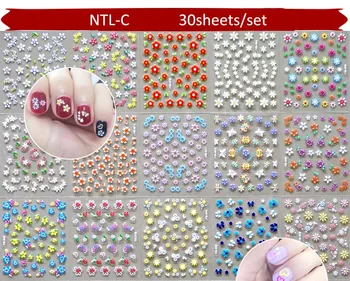 30sheets in one 3D Nail Art Transfer Stickers Nail Tips Decal Polish DIY Decorations Self Adhesive Flowrs Nail Art Decals
30sheets in one 3D Nail Art Transfer Stickers Nail Tips Decal Polish DIY Decorations Self Adhesive Flowrs Nail Art Decals