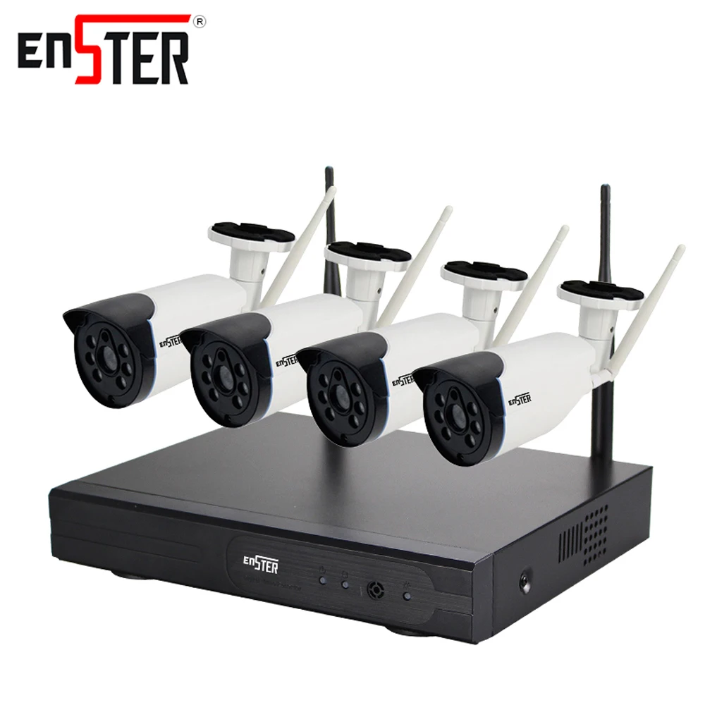 ENSTER 720P wireless camera alarm system outdoor security antena wifi camera system ip camera nvr NVR kits security systems
ENSTER 720P wireless camera alarm system outdoor security antena wifi camera system ip camera nvr NVR kits security systems