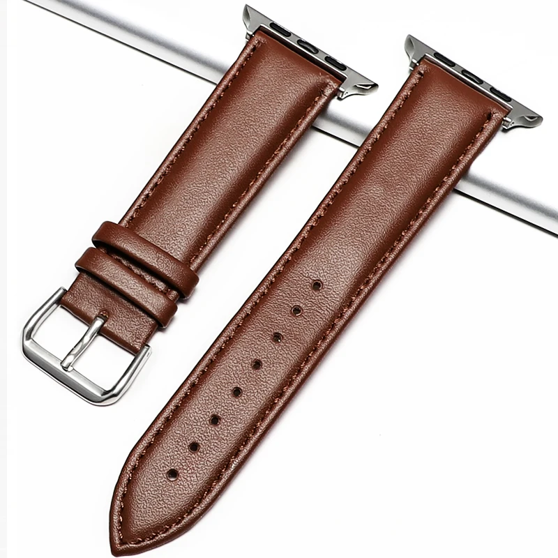 2019 NEW Fashion Leisure High Quality Watch Band 38mm 42mm Top Brand Italian Cowhide Wrist Watch Strap Apple Watch Applicable
2019 NEW Fashion Leisure High Quality Watch Band 38mm 42mm Top Brand Italian Cowhide Wrist Watch Strap Apple Watch Applicable