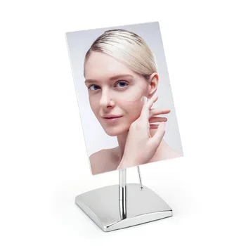 ANHO Makeup Mirror 9 Inch Adjustable 360 Free Rotating Desktop Stand Cosmetic Mirror Bedroom Beauty Rectangle Decoration Table
ANHO Makeup Mirror 9 Inch Adjustable 360 Free Rotating Desktop Stand Cosmetic Mirror Bedroom Beauty Rectangle Decoration Table