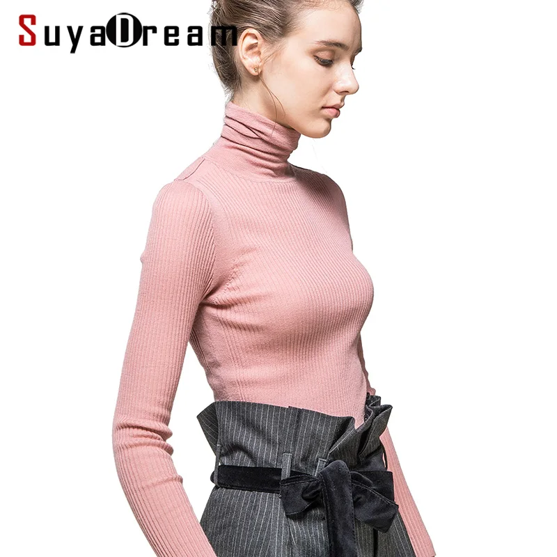 Women Wool Pullover 100%Merino Wool Sweater For Women Turtleneck Rib Knits 2019 Fall Winter Sweaters Bottoming Knitwear
Women Wool Pullover 100%Merino Wool Sweater For Women Turtleneck Rib Knits 2019 Fall Winter Sweaters Bottoming Knitwear