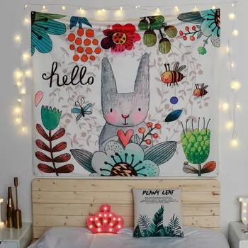 Cartoon Rabbit Hanging Cloth Tapestry Blanket Background Cloth Beach Towel Household Hanging Picture Decorative Tablecloth
Cartoon Rabbit Hanging Cloth Tapestry Blanket Background Cloth Beach Towel Household Hanging Picture Decorative Tablecloth
