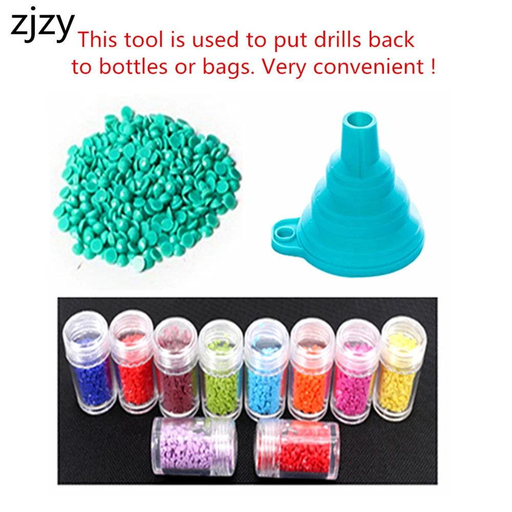3 Colors Convenient Diamond Painting Accessories Beads Container Collapsible Silicone Funnel Diamond Embroidery Tools Organizer
3 Colors Convenient Diamond Painting Accessories Beads Container Collapsible Silicone Funnel Diamond Embroidery Tools Organizer