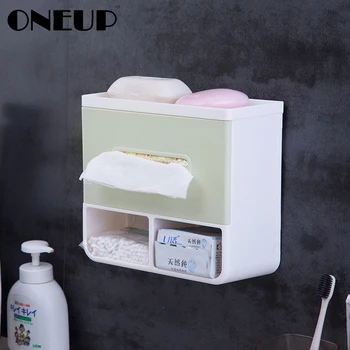ONEUP Toilet Paper Holders Punch Free Plastic Tissue Box Multi-grid Storage Rack For Bathroom Kitchen Portable Paper Holders
ONEUP Toilet Paper Holders Punch Free Plastic Tissue Box Multi-grid Storage Rack For Bathroom Kitchen Portable Paper Holders