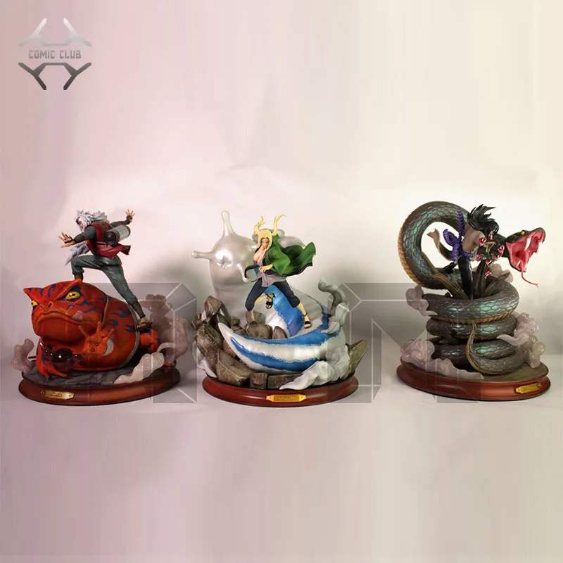 COMIC CLUB IN-STOCK NARUTO MODEL PLACE Jiraiya/Orochimaru gk resin statue figure toy for collection
COMIC CLUB IN-STOCK NARUTO MODEL PLACE Jiraiya/Orochimaru gk resin statue figure toy for collection