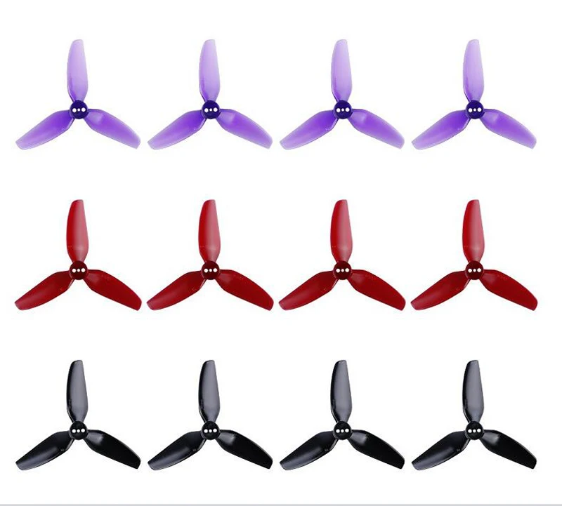 3inch Propeller 3x3inch CW CCW Blades T3X3X3 Prop 3-Blade Propeller Durable FPV Racing Propeller Fr FPV RC Drone DIY Accessories
3inch Propeller 3x3inch CW CCW Blades T3X3X3 Prop 3-Blade Propeller Durable FPV Racing Propeller Fr FPV RC Drone DIY Accessories