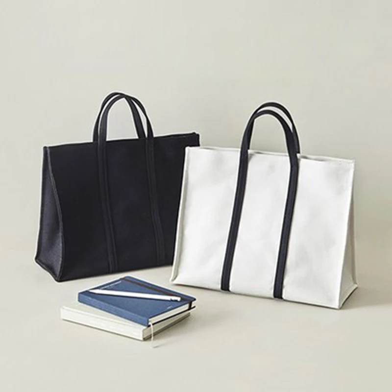 Perilla Ladies Canvas Conference Tote Bag Waterproof Large Capacity Data Package A4 File Package Briefcase Simple Women Handbags
Perilla Ladies Canvas Conference Tote Bag Waterproof Large Capacity Data Package A4 File Package Briefcase Simple Women Handbags