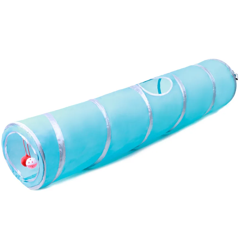 Pet Cats Toys High Quality Collapsible Tunnel 120cm 2 Holes Cat Play Interaction Tunnel Exercise Place For Small Pets
Pet Cats Toys High Quality Collapsible Tunnel 120cm 2 Holes Cat Play Interaction Tunnel Exercise Place For Small Pets