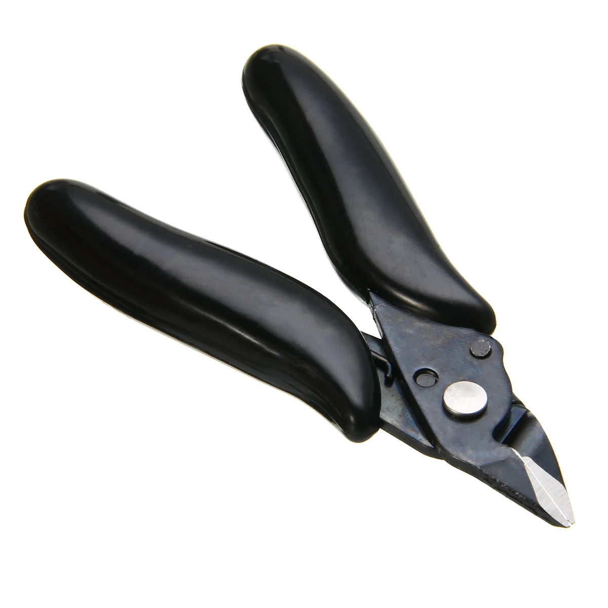 3.5\`\` Mini Side Snip Electrical Wire Cutting Pliers Diagonal Cutter Pliers with Lock Rubber Handle for Model Cutting