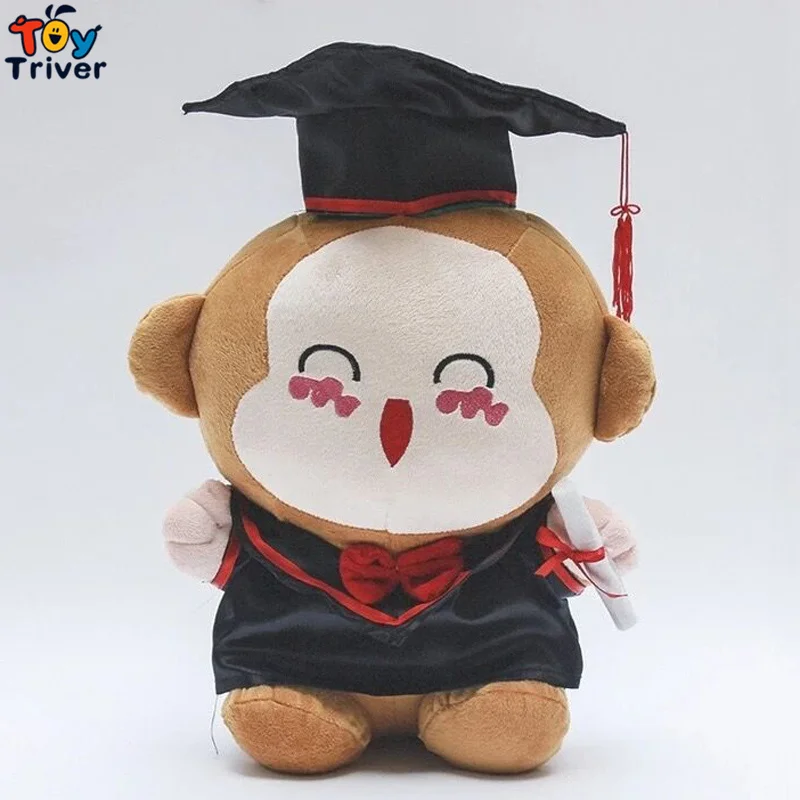 18cm Plush Mini Graduation Monkey Doctor Dr.Monkey Student College Graduation Souvenir Baby Kids Children Birthday Gift Triver
18cm Plush Mini Graduation Monkey Doctor Dr.Monkey Student College Graduation Souvenir Baby Kids Children Birthday Gift Triver