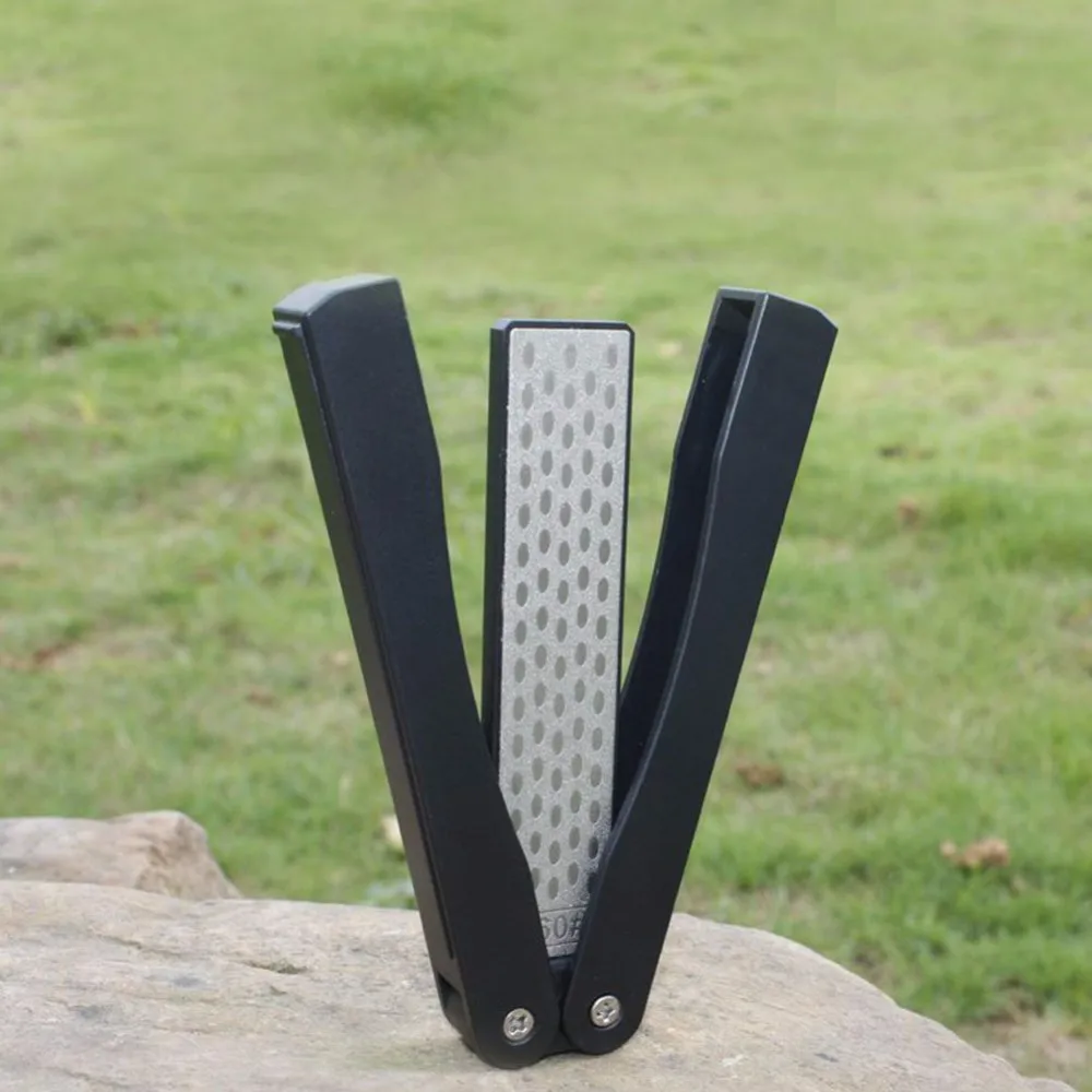 Double Sided Fold Portable Pocket Sharpener Diamond Knife Sharpening Stone Outdoor Kitchen repair tools sharp
Double Sided Fold Portable Pocket Sharpener Diamond Knife Sharpening Stone Outdoor Kitchen repair tools sharp