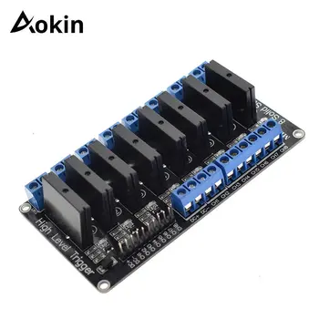8 Channel 5V DC Relay Module Solid State High Level SSR AVR DSP for Arduino Quality DIY Electronic Model Accessories Kit 1 Piece
8 Channel 5V DC Relay Module Solid State High Level SSR AVR DSP for Arduino Quality DIY Electronic Model Accessories Kit 1 Piece