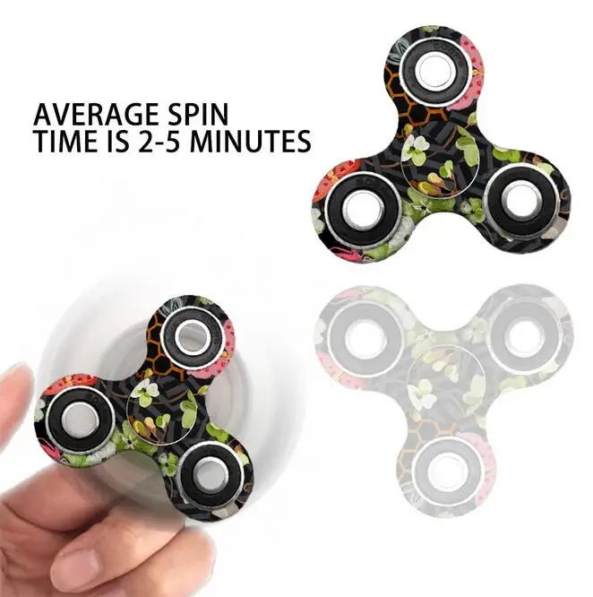 

Fidget Spinner EEIEER Hand Spinner High Speed NSK R3 Bearing Titanium Alloy Toys Anxiety Stress Adults Kid Metal finger spinners