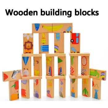 DOLLRYGA Wooden Building Block Cartoon Blocks Early Educational Toy for Children lote Animal Assembling Balanced Block Kid Craft
DOLLRYGA Wooden Building Block Cartoon Blocks Early Educational Toy for Children lote Animal Assembling Balanced Block Kid Craft